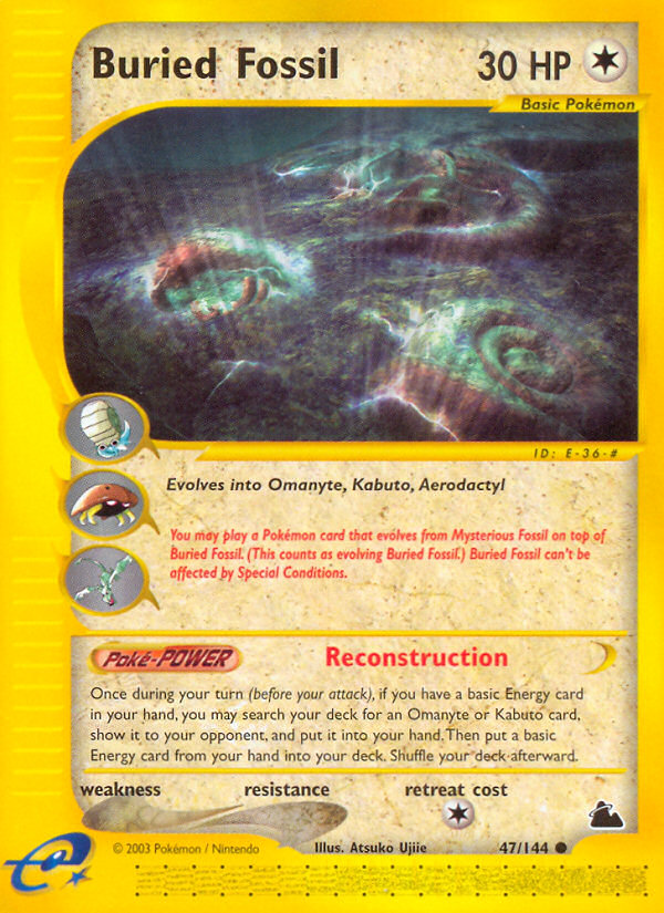 Buried Fossil - Skyridge (47/144)