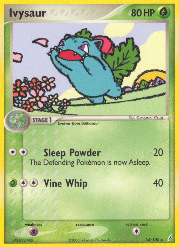Ivysaur - Crystal Guardians (34/100)