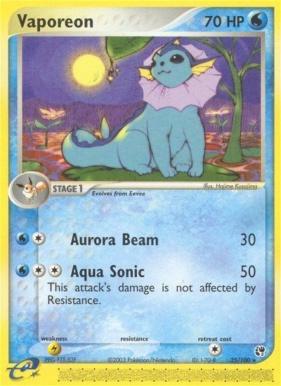Vaporeon - Sandstorm (25/100)