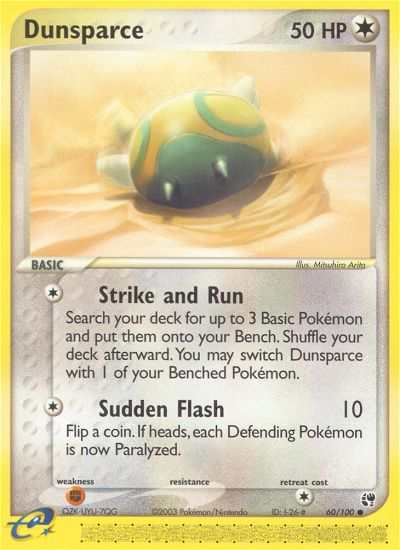 Dunsparce - Sandstorm (60/100)