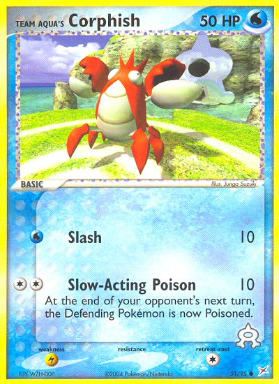 Team Aqua's Corphish - Team Magma vs Team Aqua (51/95)