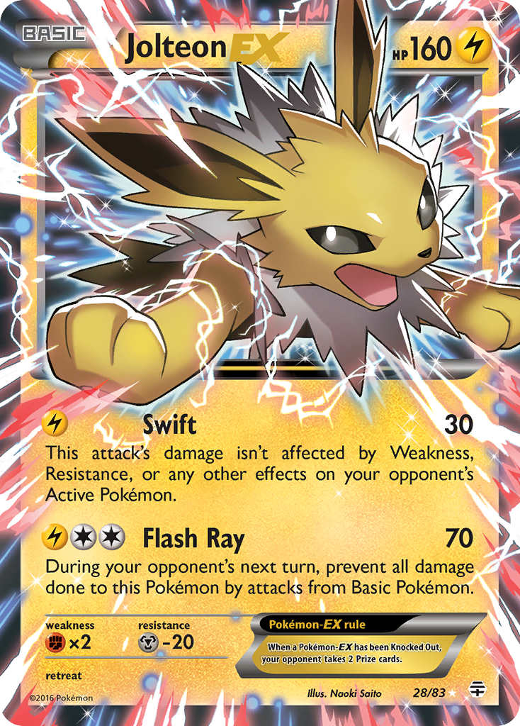 Jolteon-EX - Generations (28/83)
