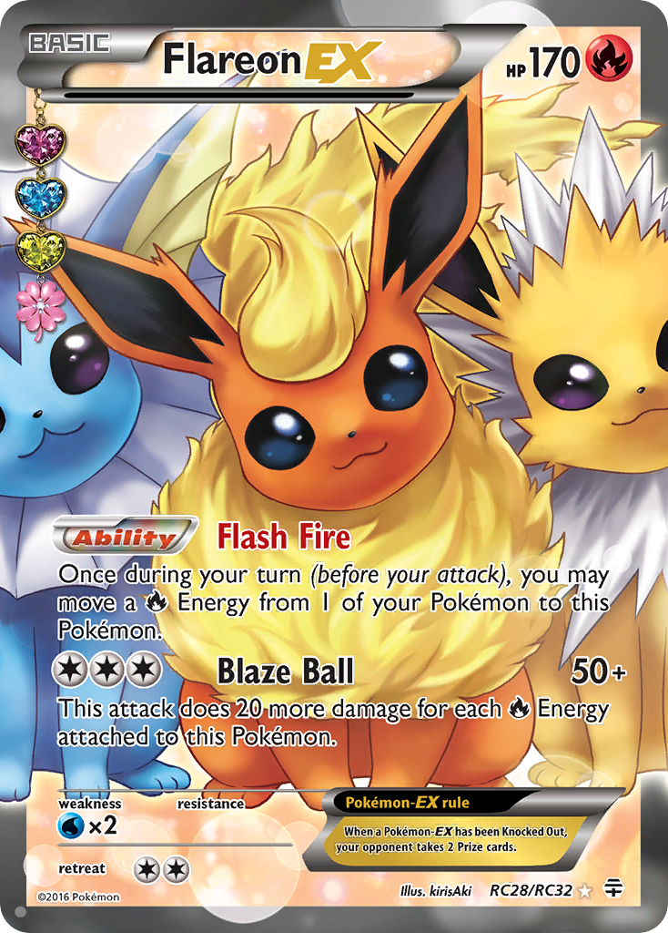 Flareon-EX - Generations (RC28/83)
