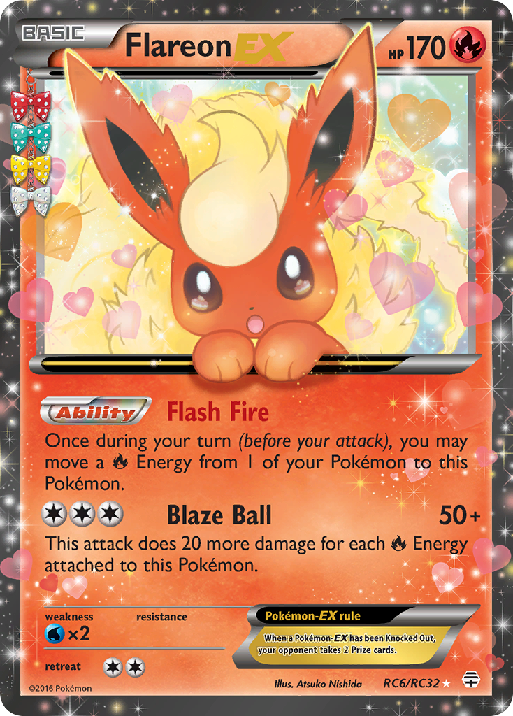 Flareon-EX - Generations (RC6/83)