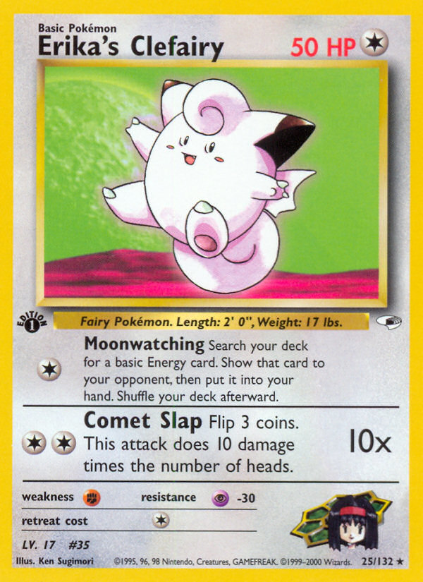 Erika's Clefairy - Gym Heroes (25/132)