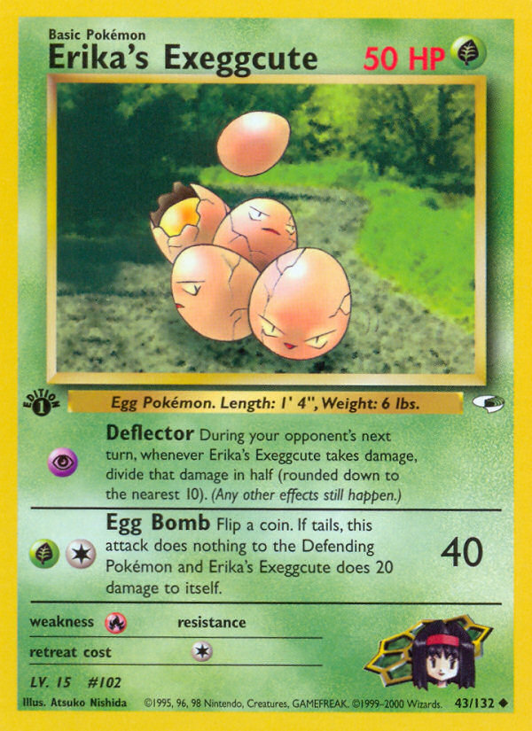 Erika's Exeggcute - Gym Heroes (43/132)