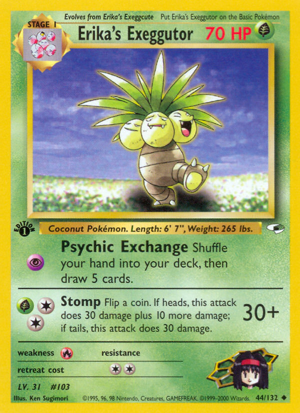 Erika's Exeggutor - Gym Heroes (44/132)