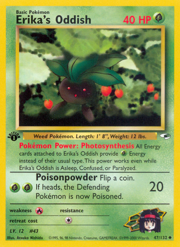 Erika's Oddish - Gym Heroes (47/132)
