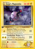Lt. Surge's Magnemite - Gym Heroes (50/132)