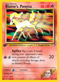 Blaine's Ponyta - Gym Heroes (63/132)