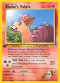 Blaine's Vulpix - Gym Heroes (65/132)