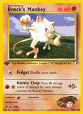 Brock's Mankey - Gym Heroes (68/132)