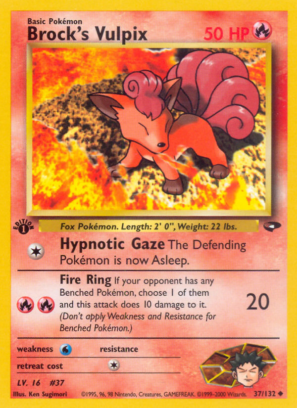 Brock's Vulpix - Gym Challenge (37/132)