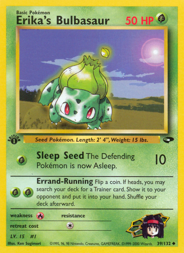 Erika's Bulbasaur - Gym Challenge (39/132)