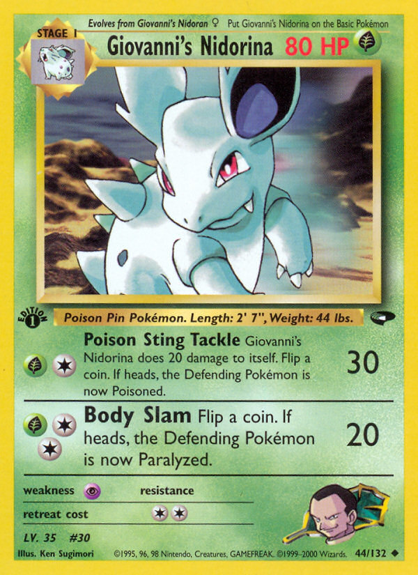 Giovanni's Nidorina - Gym Challenge (44/132)