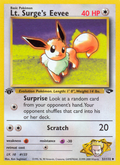 Lt. Surge's Eevee - Gym Challenge (51/132)