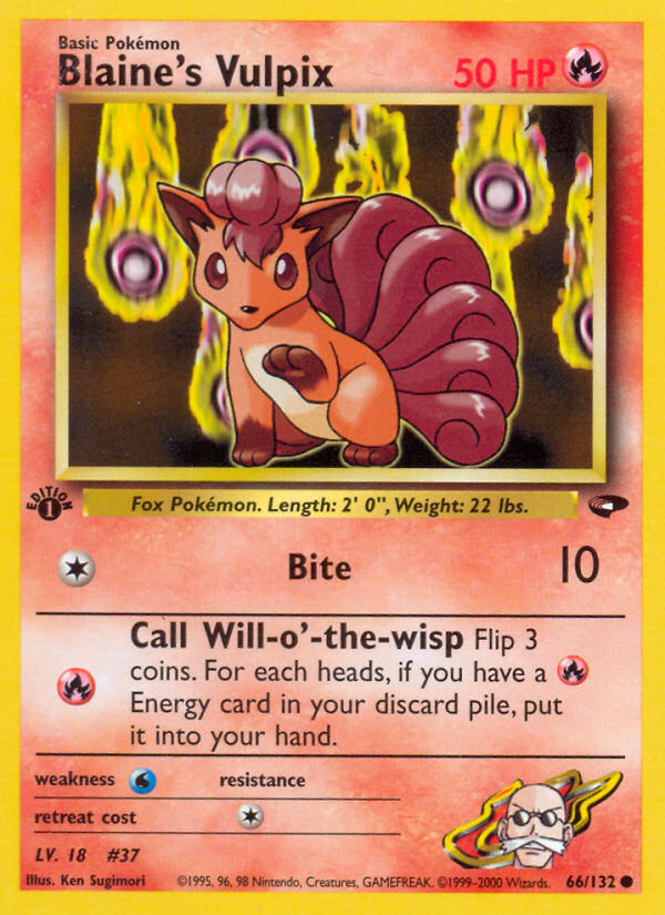 Blaine's Vulpix - Gym Challenge (66/132)
