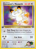 Giovanni's Meowth - Gym Challenge (74/132)