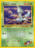 Koga's Zubat - Gym Challenge (83/132)
