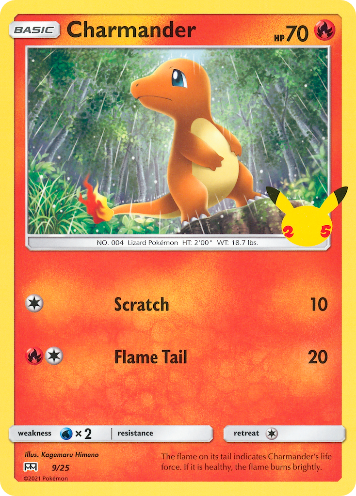 Charmander - McDonald's Collection 2021 (9/25)
