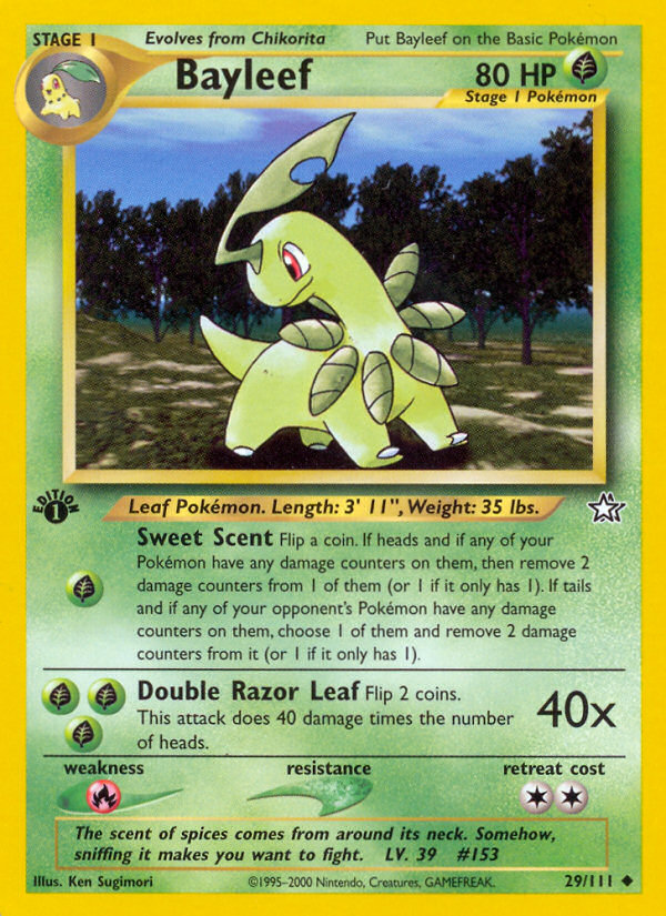 Bayleef - Neo Genesis (29/111)