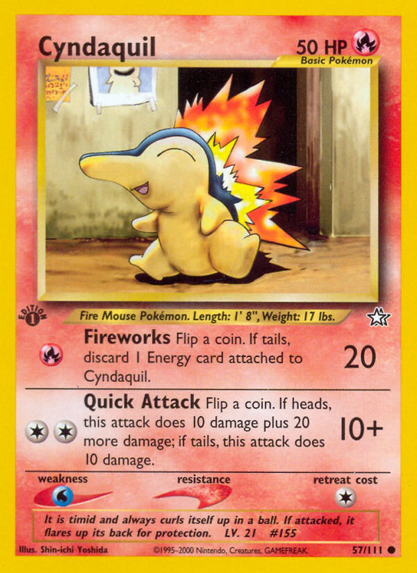 Cyndaquil - Neo Genesis (57/111)
