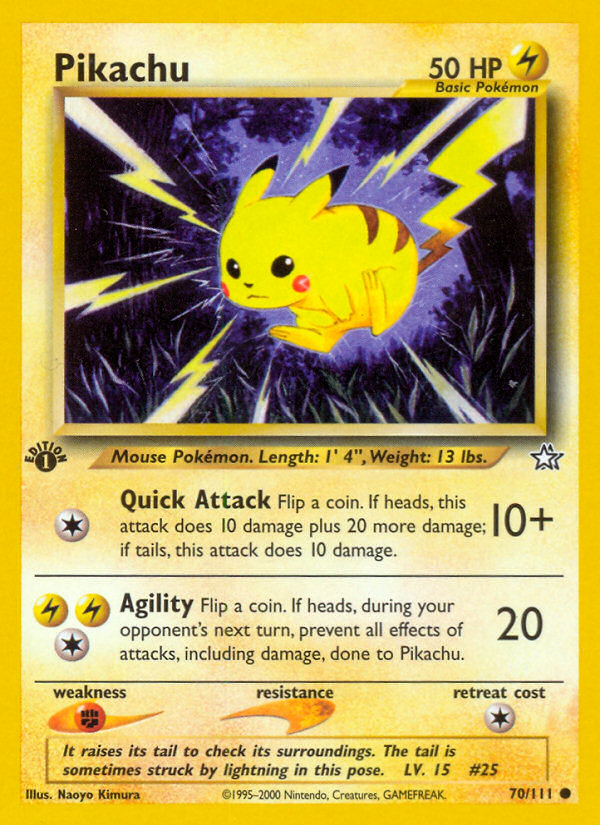 Pikachu - Neo Genesis (70/111)