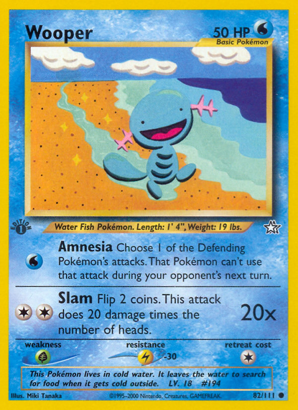Wooper - Neo Genesis (82/111)