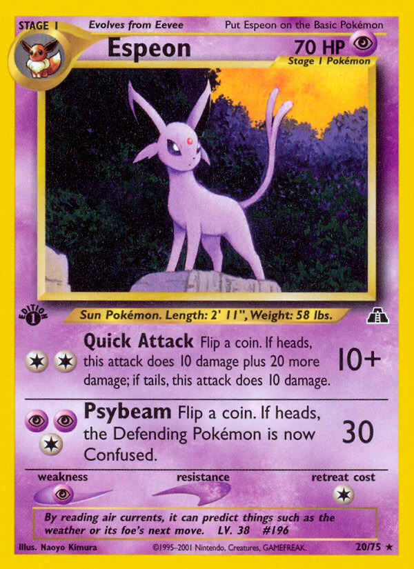 Espeon - Neo Discovery (20/75)