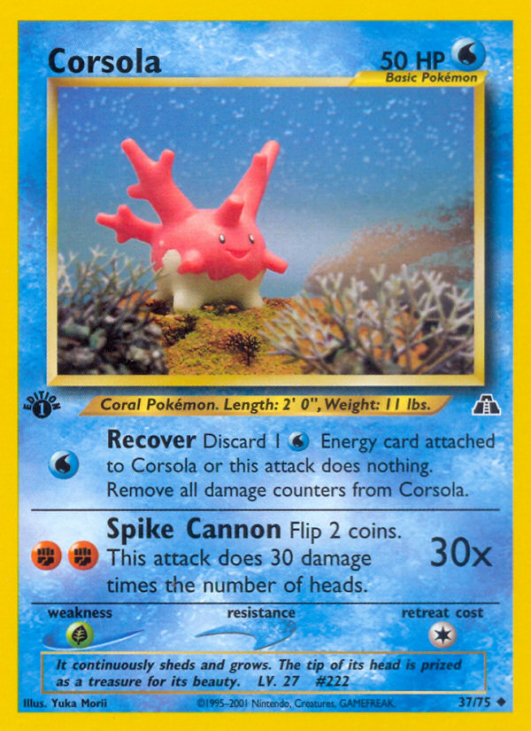 Corsola - Neo Discovery (37/75)