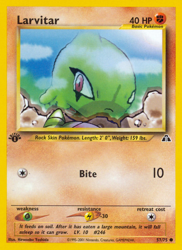 Larvitar - Neo Discovery (57/75)