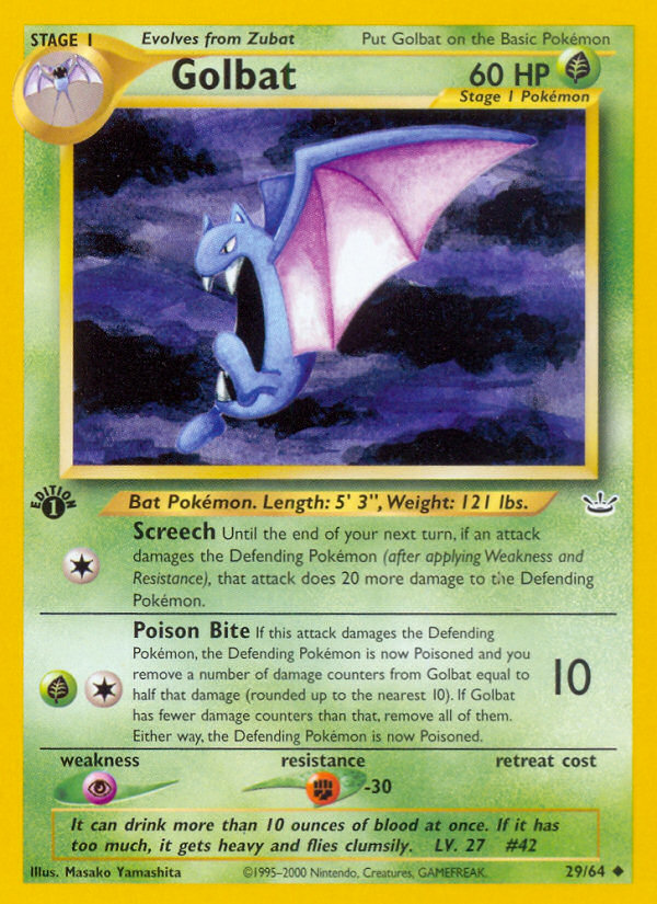 Golbat - Neo Revelation (29/64)