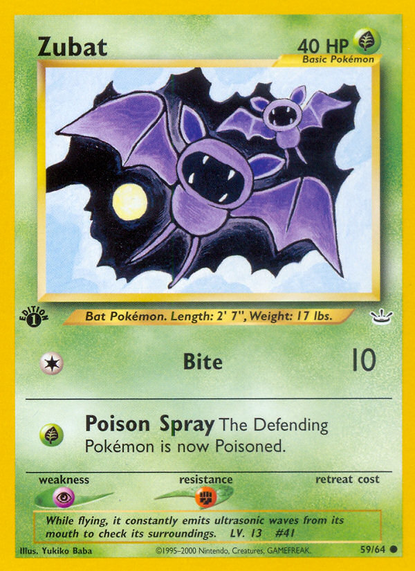 Zubat - Neo Revelation (59/64)