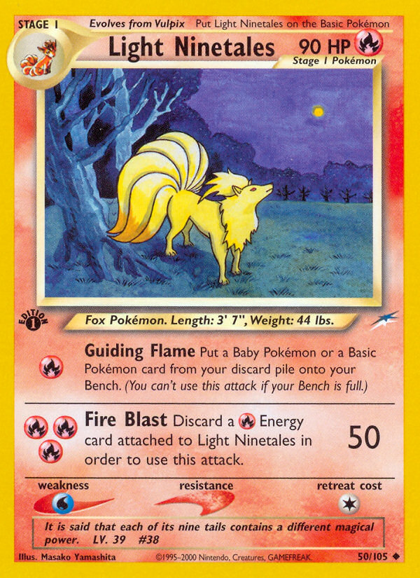 Light Ninetales - Neo Destiny (50/105)