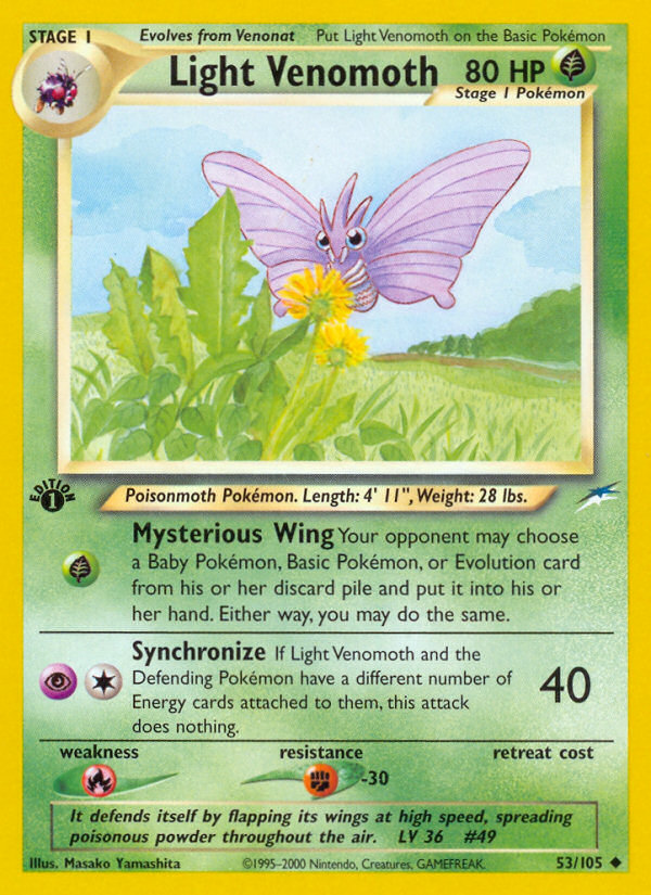 Light Venomoth - Neo Destiny (53/105)