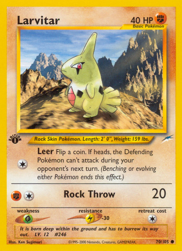Larvitar - Neo Destiny (70/105)
