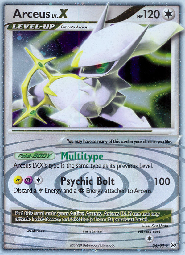 Arceus LV.X - Arceus (96/99)