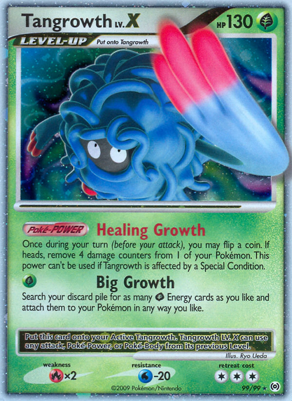 Tangrowth LV.X - Arceus (99/99)