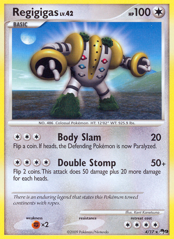 Regigigas - POP Series 9 (4/17)