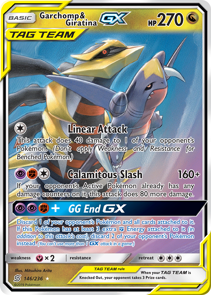 Garchomp & Giratina-GX - Unified Minds (146/236)