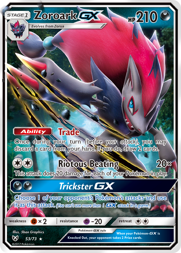 Zoroark-GX - Shining Legends (53/73)