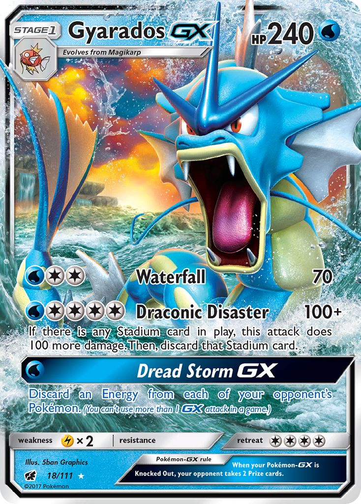 Gyarados-GX - Crimson Invasion (18/111)