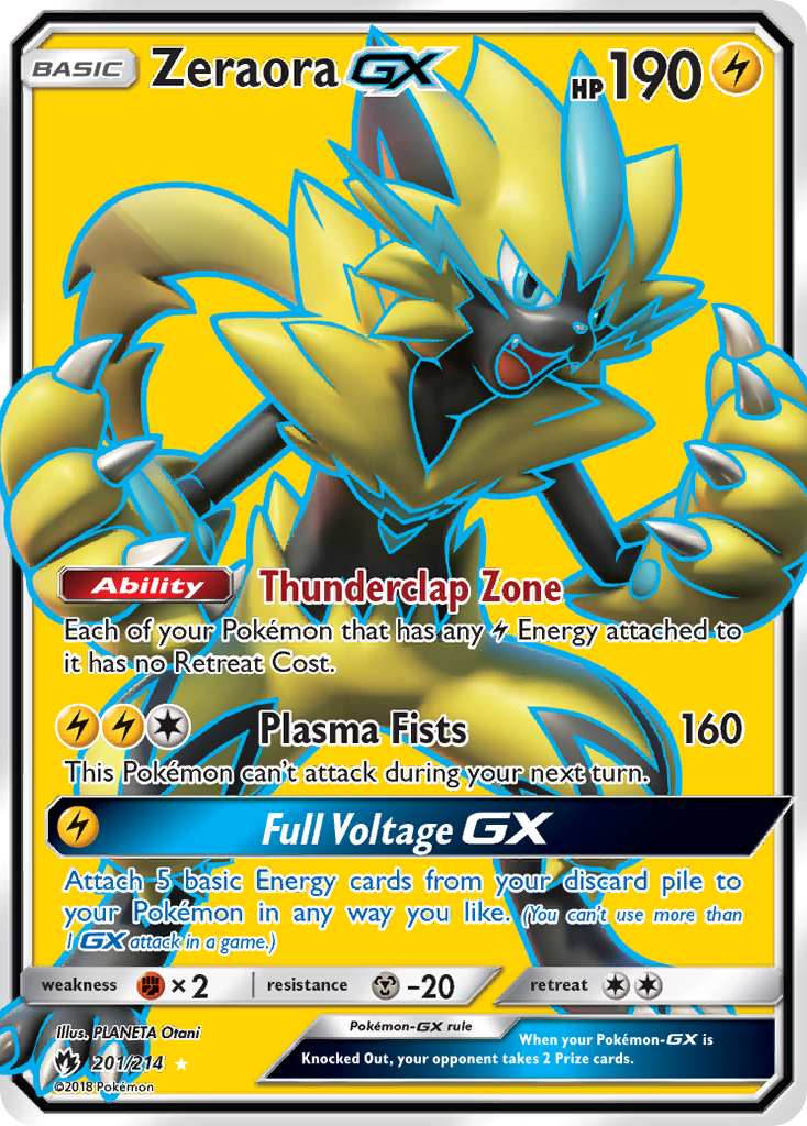 Zeraora-GX - Lost Thunder (201/214)