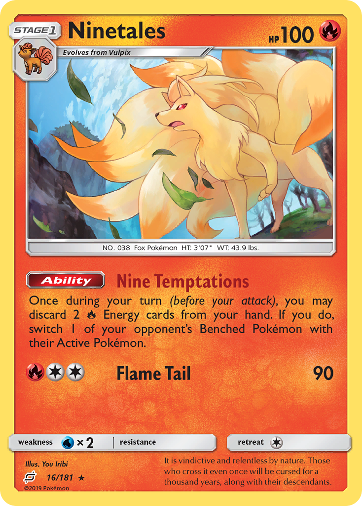 Ninetales - Team Up (16/181)