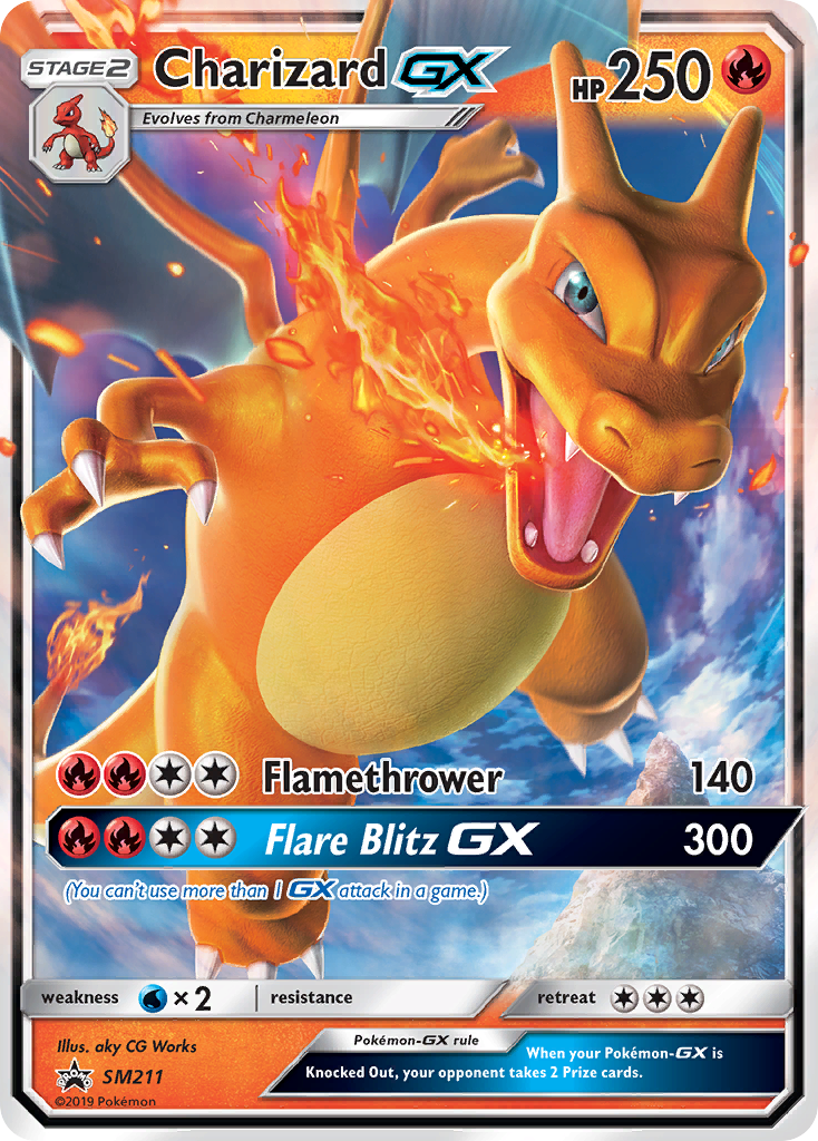 Charizard-GX - SM Black Star Promos (SM211/248)