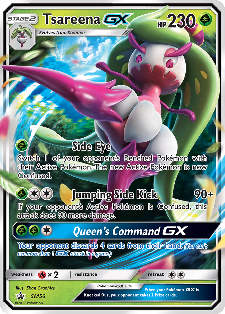 Tsareena-GX - SM Black Star Promos (SM56/248)