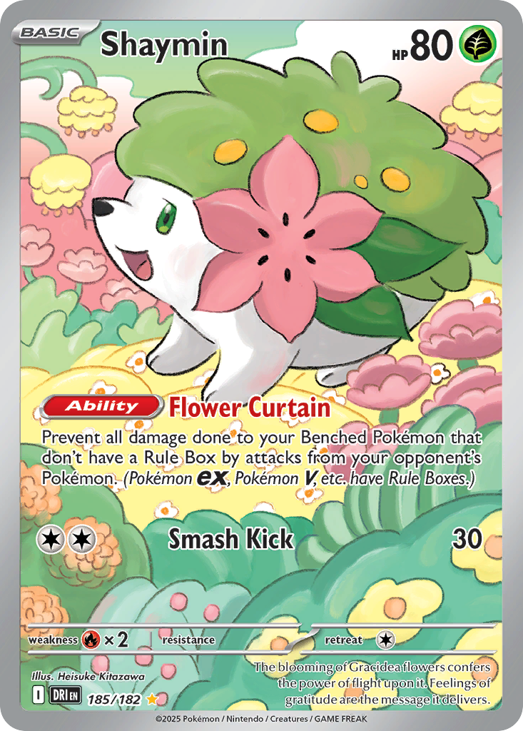 Shaymin - Destined Rivals (185/182)