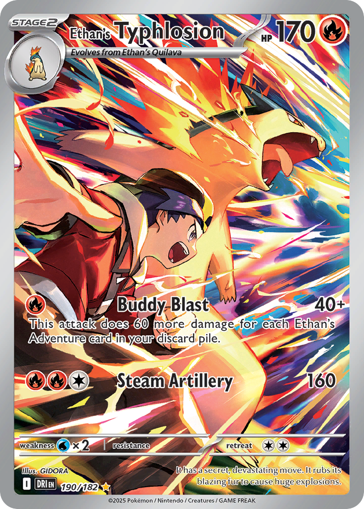 Ethan's Typhlosion - Destined Rivals (190/182)