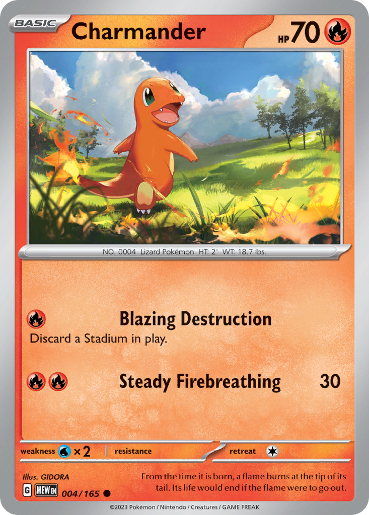 Charmander - 151 (4/165)