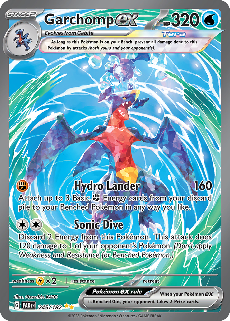 Garchomp ex - Paradox Rift (245/182)